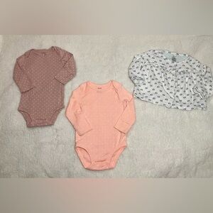 3 Pc. Baby Girl's Size 9 Months Carter's Clothing